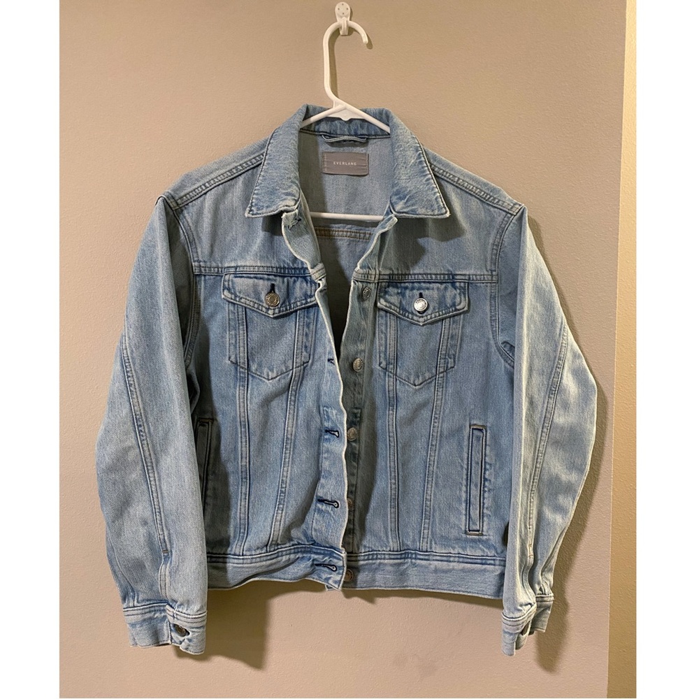 Everlane The Demin Jacket Size S Light blue wash